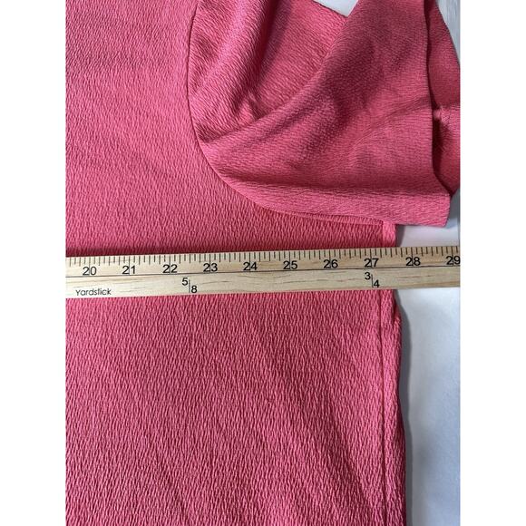 Southern Lady 3XL Pink With Embroidered Accents 100% Polyester Spring Summer - Picture 11 of 12